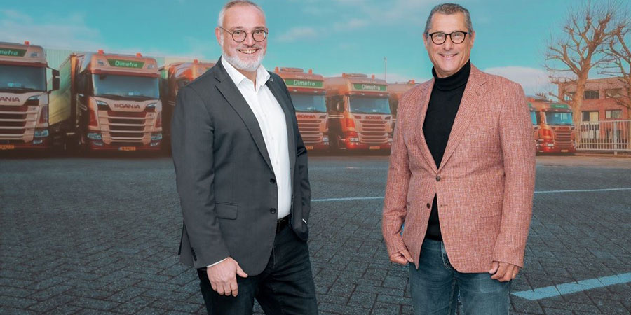Chauffeurs Ron Christiaanse en Geert Buurke